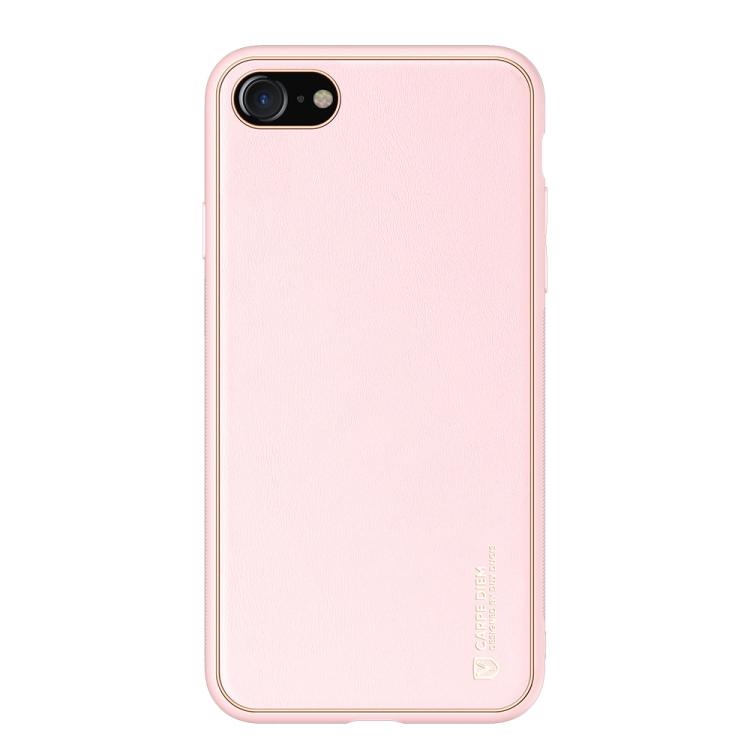 For iPhone SE 2022 / SE 2020 / 8 / 7 DUX DUCIS YOLO Series PU + PC + TPU Protective Case(Pink) For iPhone SE 2022 / SE 2020 / 8 / 7 DUX DUCIS YOLO Series PU + PC + TPU Protective Case(Pink)