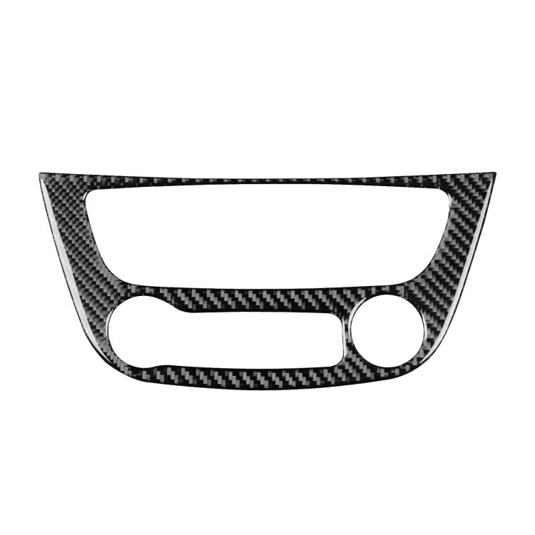 Habillage Fibre De Carbone Pour Climatiseur Central Renault Megane/Fluence 2009-2014 - Autocollant Décoratif Rouge