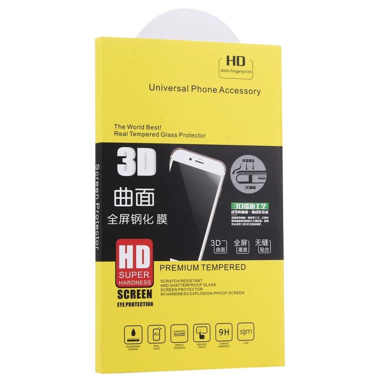 For Redmi Note 15 4G Global 164mm Full Glue 9H HD 3D Curved Edge Tempered Glass Film(Black)