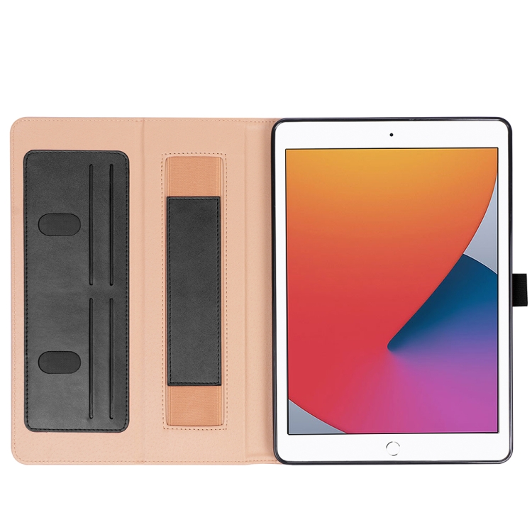 Retro Pattern TPU + PU Leather Case with Holder & Card Slots For iPad 10.2 2021 / 2020 / 2019 / Pro 10.5(Black) Retro Pattern TPU + PU Leather Case with Holder & Card Slots For iPad 10.2 2021 / 2020 / 2019 / Pro 10.5(Black)