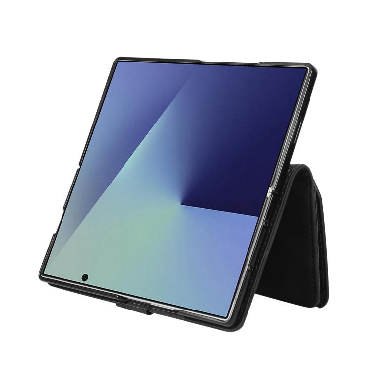 Samsung Galaxy Z Fold7 5G用 多機能フロストジッパーウォレット