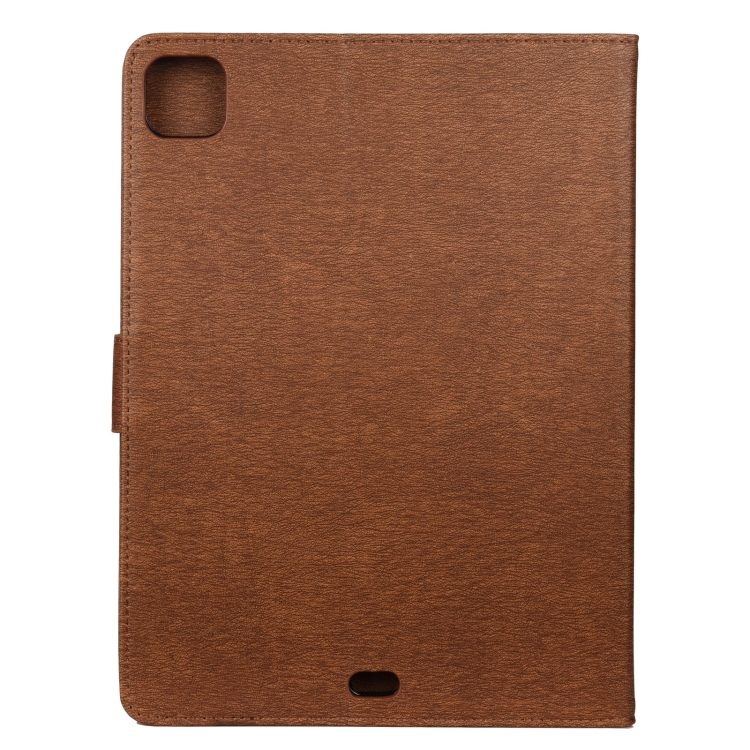 For iPad Pro 11 (2020) Butterfly Flower Embossing Pattern Horizontal Flip Leather Tablet Case with Holder & Card Slots & Wallet(Brown) For iPad Pro 11 (2020) Butterfly Flower Embossing Pattern Horizontal Flip Leather Tablet Case with Holder & Card Slots & Wallet(Brown)