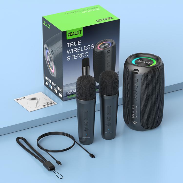 ZEALOTスピーカー Zealot-ポータブルBluetoothスピーカー,強力な低音デバイス