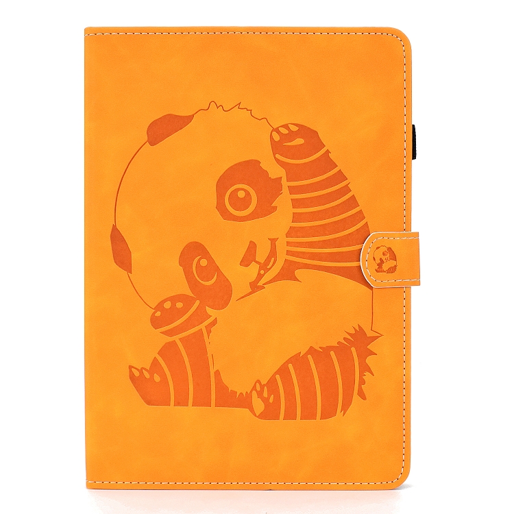 For iPad Air 2022 / 2020 10.9 Panda Embossing Pattern Horizontal Flip PU Leather Case with Holder & Card Slot & Anti-skid Strip(Khaki) For iPad Air 2022 / 2020 10.9 Panda Embossing Pattern Horizontal Flip PU Leather Case with Holder & Card Slot & Anti-skid Strip(Khaki)