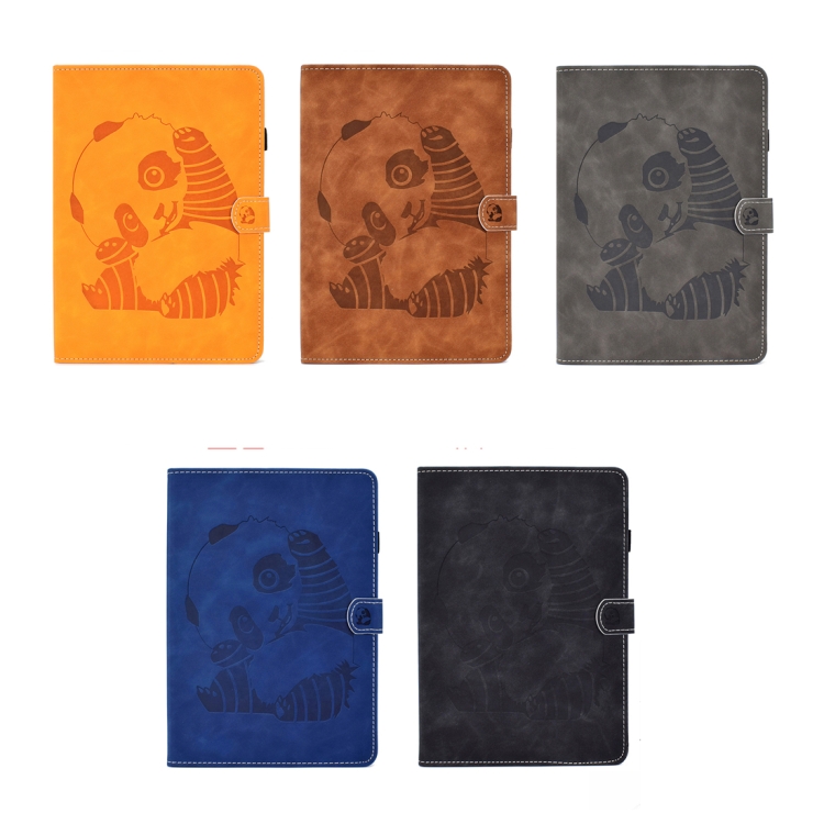 For iPad Air 2022 / 2020 10.9 Panda Embossing Pattern Horizontal Flip PU Leather Case with Holder & Card Slot & Anti-skid Strip(Khaki) For iPad Air 2022 / 2020 10.9 Panda Embossing Pattern Horizontal Flip PU Leather Case with Holder & Card Slot & Anti-skid Strip(Khaki)