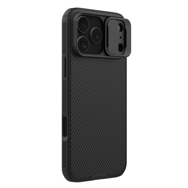 For iPhone 17 Pro Max NILLKIN CamShield Pro PC Phone Case(Black) - 1