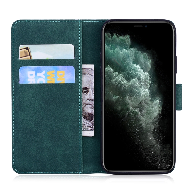 For iPhone 11 Pro Max Tiger Embossing Pattern Horizontal Flip Leather Case with Holder & Card Slots & Wallet(Green) For iPhone 11 Pro Max Tiger Embossing Pattern Horizontal Flip Leather Case with Holder & Card Slots & Wallet(Green)