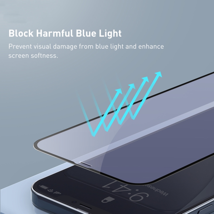 For iPhone 12 / 12 Pro Baseus 0.23mm Non-broken Edge Full-screen Curved Tempered Film For iPhone 12 / 12 Pro Baseus 0.23mm Non-broken Edge Full-screen Curved Tempered Film