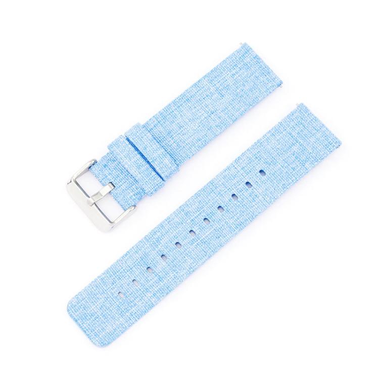 20mm xDfind Nylon Canvas Watch Band(Sky Blue)