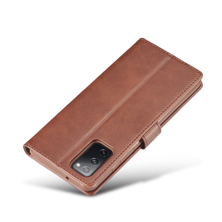 For Samsung Galaxy S20 FE 5G / S20 Lite LC.IMEEKE Calf Texture Horizontal Flip Leather Case, with Holder & Card Slots & Wallet & Photo Frame(Coffee) For Samsung Galaxy S20 FE 5G / S20 Lite LC.IMEEKE Calf Texture Horizontal Flip Leather Case, with Holder & Card Slots & Wallet & Photo Frame(Coffee)