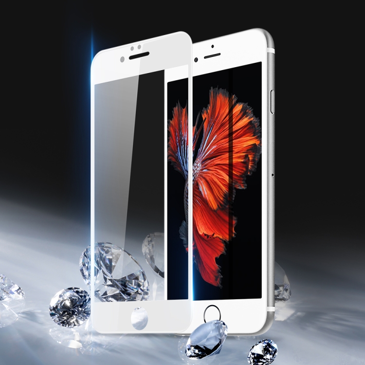 For iPhone 6 Plus & 6s Plus DUX DUCIS 0.33mm 9H Medium Alumina HD Full Screen Tempered Glass Film(White) For iPhone 6 Plus & 6s Plus DUX DUCIS 0.33mm 9H Medium Alumina HD Full Screen Tempered Glass Film(White)