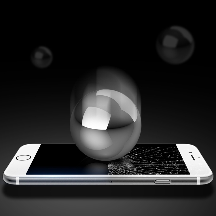 For iPhone 6 Plus & 6s Plus DUX DUCIS 0.33mm 9H Medium Alumina HD Full Screen Tempered Glass Film(White) For iPhone 6 Plus & 6s Plus DUX DUCIS 0.33mm 9H Medium Alumina HD Full Screen Tempered Glass Film(White)