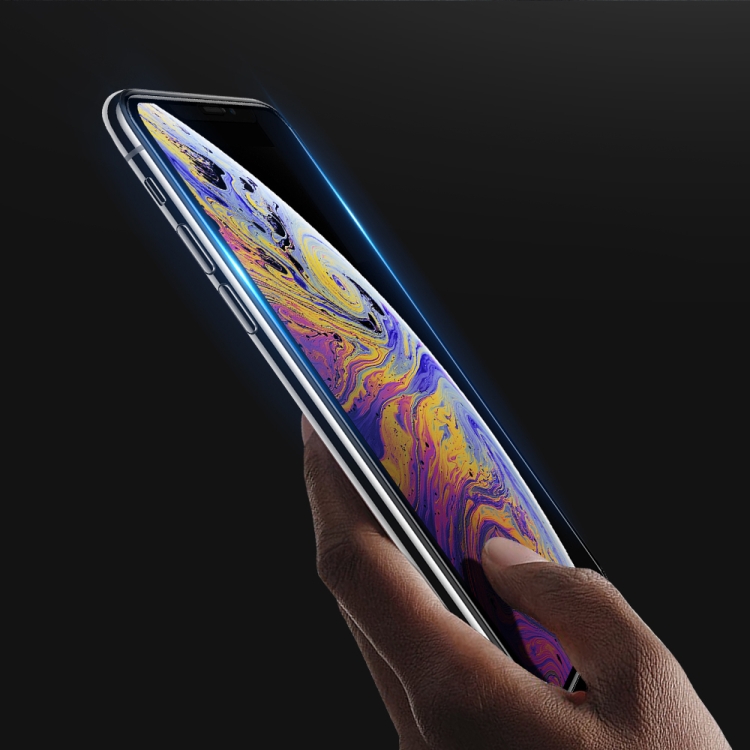 For iPhone XS / X DUX DUCIS 0.33mm 9H Medium Alumina HD Full Screen Tempered Glass Film(Black) For iPhone XS / X DUX DUCIS 0.33mm 9H Medium Alumina HD Full Screen Tempered Glass Film(Black)