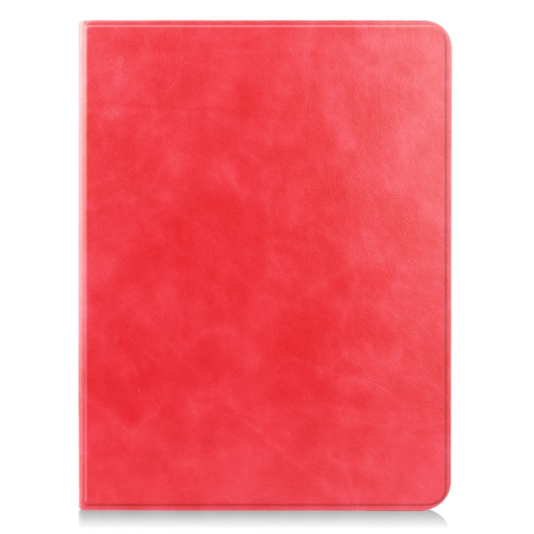 For iPad Air 4 10.9 (2020) Cowhide Texture TPU Tablet Horizontal Flip Leather Case with Holder & Sleep / Wake-Up Function & Pen Slot(Red) For iPad Air 4 10.9 (2020) Cowhide Texture TPU Tablet Horizontal Flip Leather Case with Holder & Sleep / Wake-Up Function & Pen Slot(Red)