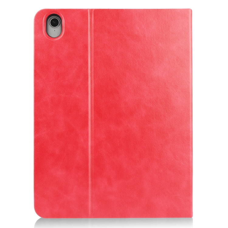For iPad Air 4 10.9 (2020) Cowhide Texture TPU Tablet Horizontal Flip Leather Case with Holder & Sleep / Wake-Up Function & Pen Slot(Red) For iPad Air 4 10.9 (2020) Cowhide Texture TPU Tablet Horizontal Flip Leather Case with Holder & Sleep / Wake-Up Function & Pen Slot(Red)
