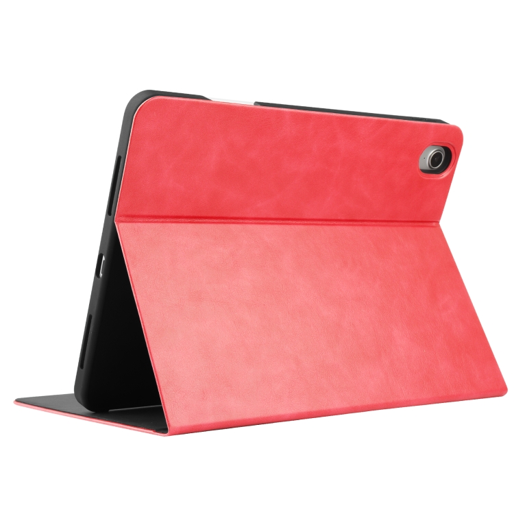 For iPad Air 4 10.9 (2020) Cowhide Texture TPU Tablet Horizontal Flip Leather Case with Holder & Sleep / Wake-Up Function & Pen Slot(Red) For iPad Air 4 10.9 (2020) Cowhide Texture TPU Tablet Horizontal Flip Leather Case with Holder & Sleep / Wake-Up Function & Pen Slot(Red)