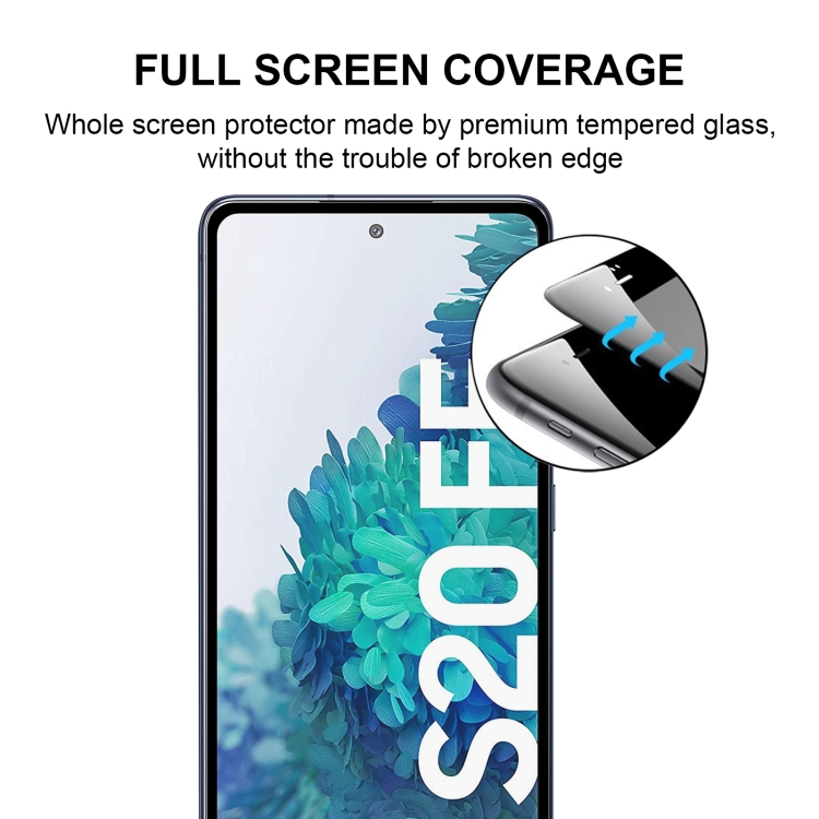 Pour Samsung Galaxy S20 FE / S20 FE 5G / S20 FE 2022 25 PCS Film en verre  trempé en plein écran complet