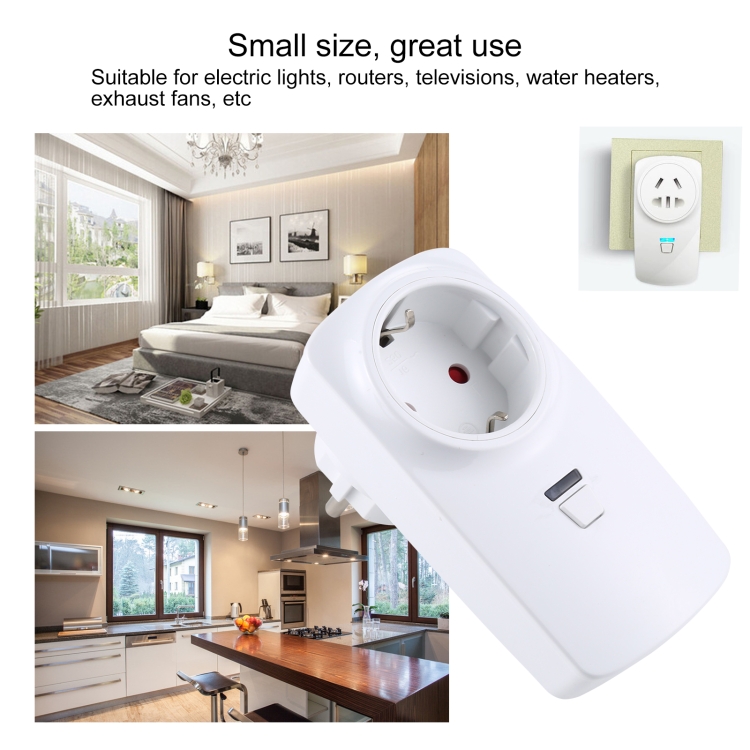 AK-DL220 220V Smart Wireless Remote Control Socket with Remote