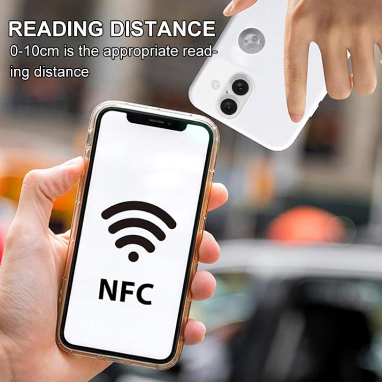 NFC Tags Sticker with NTAG213 Chip HF RFID Labels Wet Inlay Round 18mm