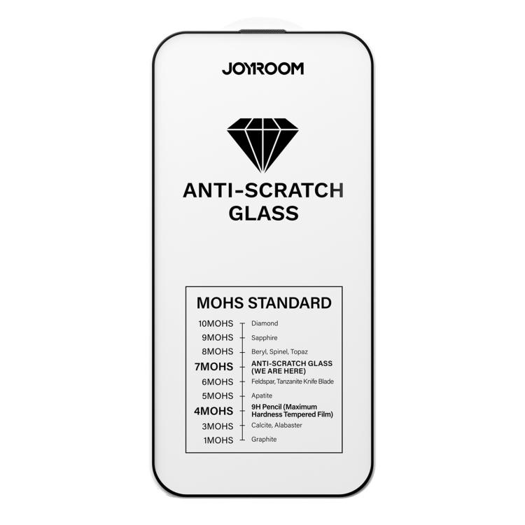 For iPhone 17 Pro Max JOYROOM Knight Series 2.5D Full Screen HD Hard Anti-Scratch Tempered Glass Film - 1