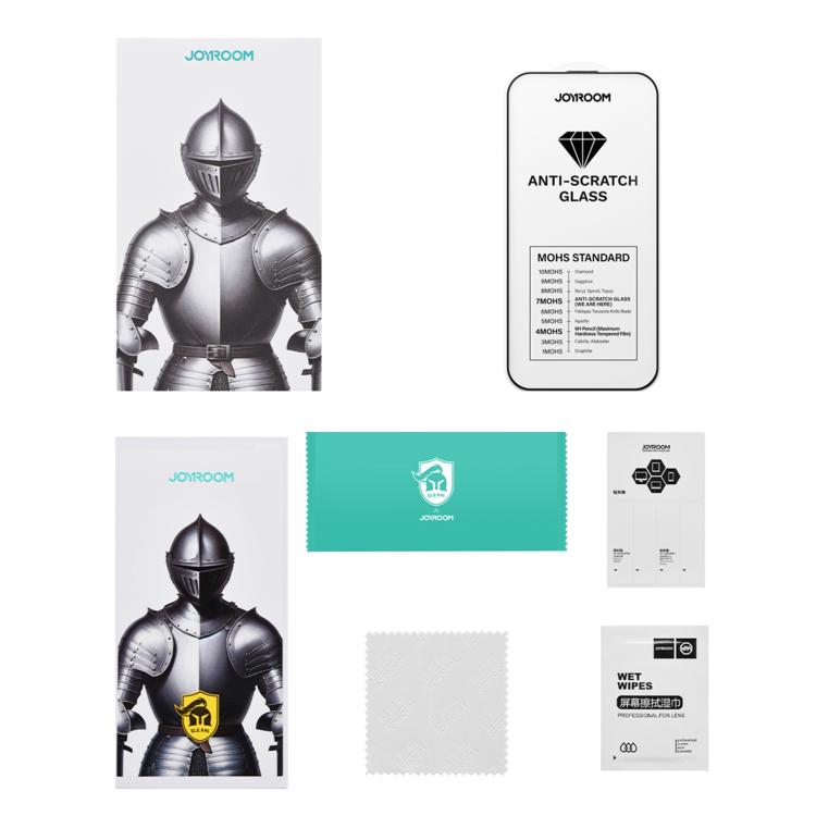 For iPhone 17 Pro Max JOYROOM Knight Series 2.5D Full Screen HD Hard Anti-Scratch Tempered Glass Film - 10