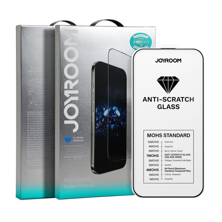 For iPhone 17 Pro Max JOYROOM Knight Series 2.5D Full Screen HD Hard Anti-Scratch Tempered Glass Film - 11