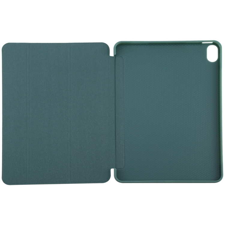 For iPad Air 2022 / 2020 10.9 Silicone 3-Folding Full Coverage Leather Case(Light Green) For iPad Air 2022 / 2020 10.9 Silicone 3-Folding Full Coverage Leather Case(Light Green)
