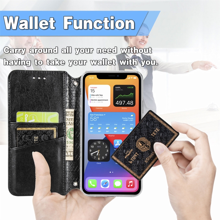 For iPhone 11 Pro Blooming Mandala Embossed Pattern Magnetic Horizontal Flip Leather Case with Holder & Card Slots & Wallet(Black) For iPhone 11 Pro Blooming Mandala Embossed Pattern Magnetic Horizontal Flip Leather Case with Holder & Card Slots & Wallet(Black)
