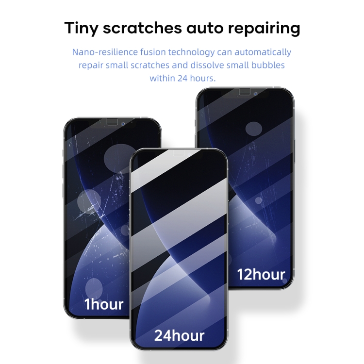 ROCK 0.14mm HD TPU Flexible Explosion-proof Hydrogel Screen Protector For iPhone 12 mini(Transparent) ROCK 0.14mm HD TPU Flexible Explosion-proof Hydrogel Screen Protector For iPhone 12 mini(Transparent)