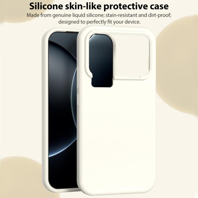 Xiaomi 17 Pro Max用 液体シリコン 肌に優しい 耐衝撃 携帯ケース