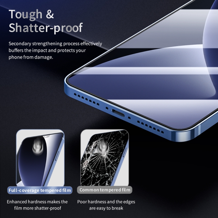 For iPhone 12 / 12 Pro ROCK 0.25mm 2.5D HD Full Screen Tempered Glass Film(Transparent) For iPhone 12 / 12 Pro ROCK 0.25mm 2.5D HD Full Screen Tempered Glass Film(Transparent)