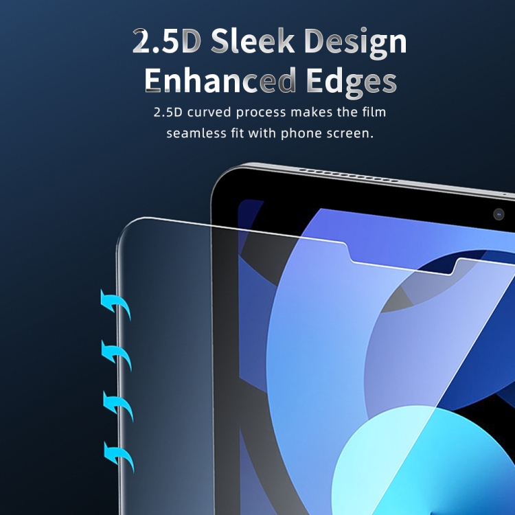 ROCK 0.3mm 2.5D HD Full-coverage Tempered Glass Film For iPad Air (2020) 10.9 & Air 2022 ROCK 0.3mm 2.5D HD Full-coverage Tempered Glass Film For iPad Air (2020) 10.9 & Air 2022