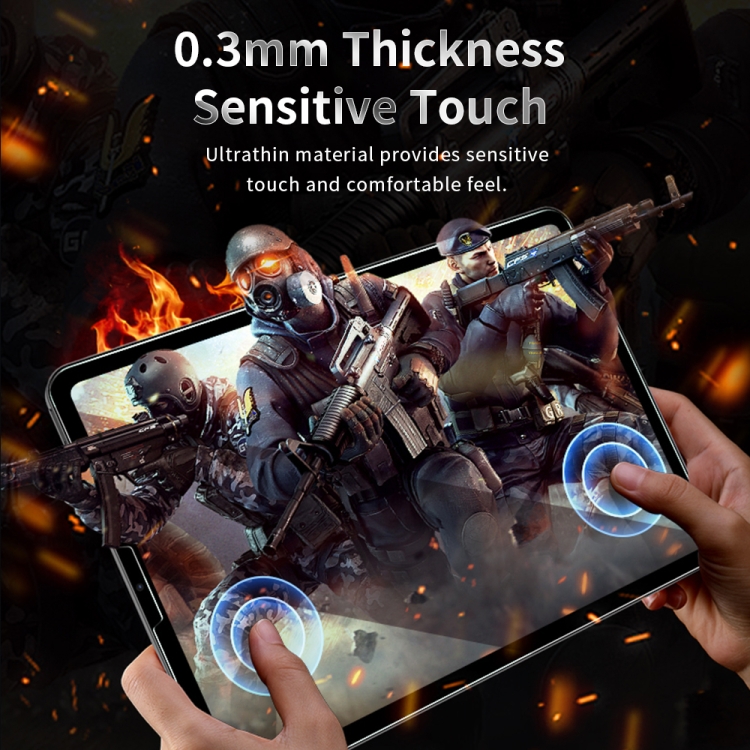 ROCK 0.3mm 2.5D HD Full-coverage Tempered Glass Film For iPad Air (2020) 10.9 & Air 2022 ROCK 0.3mm 2.5D HD Full-coverage Tempered Glass Film For iPad Air (2020) 10.9 & Air 2022