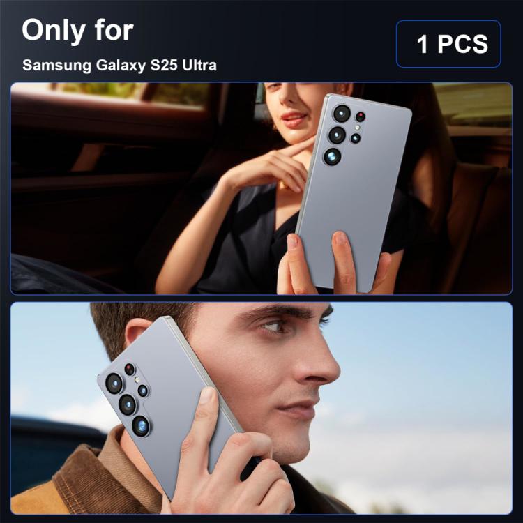 For Samsung Galaxy S25 Ultra 5G XDcase Frosted Armor Metal + Tempered Glass Camera Lens Film(Blue)