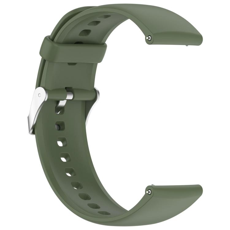 For CMF Watch 3 Pro / CMF Watch Pro2 xDFind Solid Color Silicone Watch Band(Dark Green)