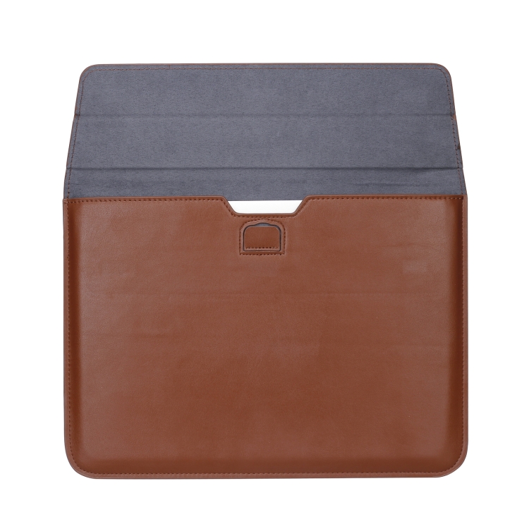 PU Leather Ultra-thin Envelope Bag Laptop Bag for MacBook Air / Pro 13 inch, with Stand Function(Light Purple) PU Leather Ultra-thin Envelope Bag Laptop Bag for MacBook Air / Pro 13 inch, with Stand Function(Light Purple)