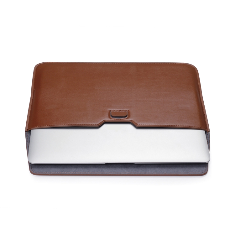 PU Leather Ultra-thin Envelope Bag Laptop Bag for MacBook Air / Pro 13 inch, with Stand Function(Light Purple) PU Leather Ultra-thin Envelope Bag Laptop Bag for MacBook Air / Pro 13 inch, with Stand Function(Light Purple)
