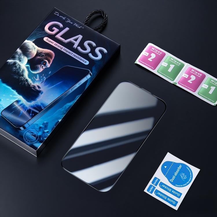 For Samsung Galaxy S24 Ultra 5G 5pcs / Pack Do As You Wish Silk Screen Printed HD Tempered Glass Film(Black)