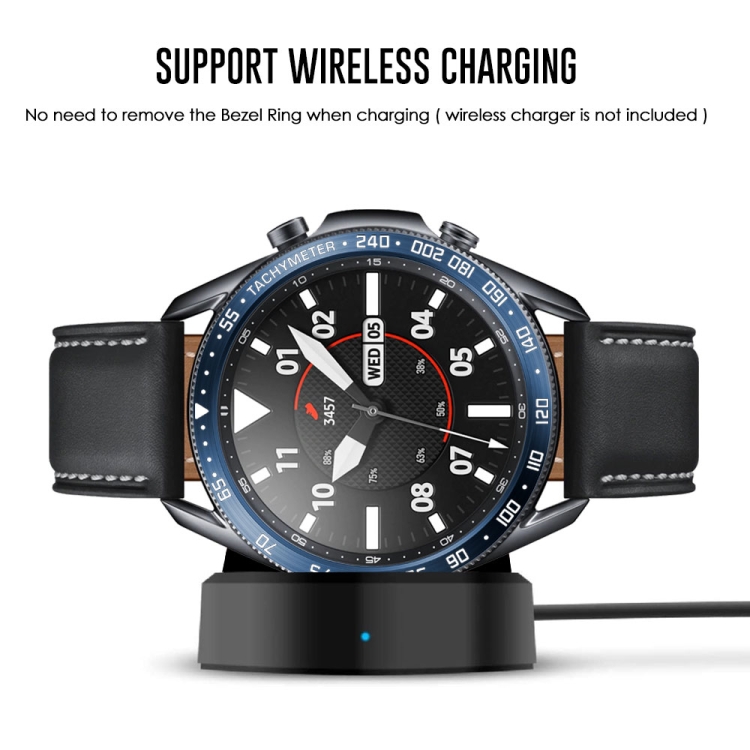 Samsung Galaxy Watch 3 45mm Smart Watch Steel Bezel Ring E