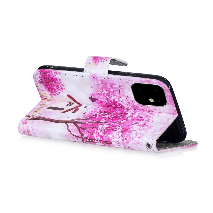 For iPhone 12 / 12 Pro 3D Painting Pattern Coloured Drawing Horizontal Flip PU Leather Case with Holder & Card Slots & Wallet(Tree House) For iPhone 12 / 12 Pro 3D Painting Pattern Coloured Drawing Horizontal Flip PU Leather Case with Holder & Card Slots & Wallet(Tree House)