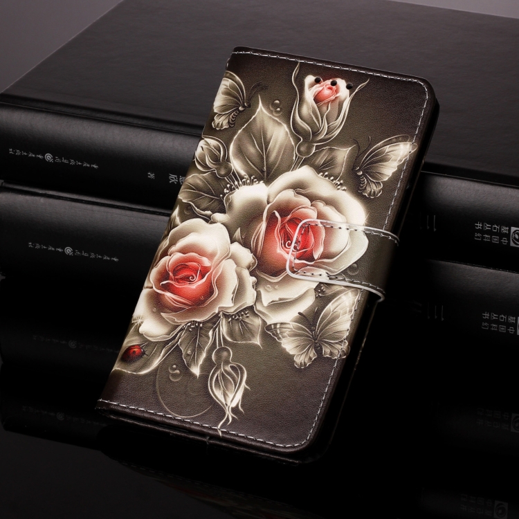 For Samsung Galaxy S20 FE 5G 3D Painting Horizontal Flip Leather Case with Holder & Card Slot & Lanyard(Rose Flower) For Samsung Galaxy S20 FE 5G 3D Painting Horizontal Flip Leather Case with Holder & Card Slot & Lanyard(Rose Flower)