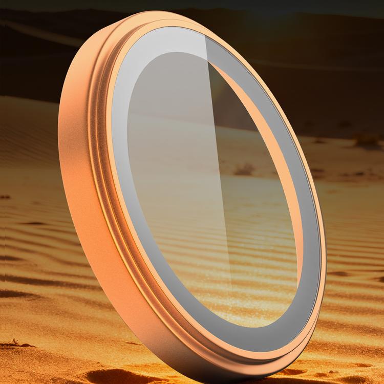 Film protecteur d'objectif en alliage d'aluminium mat TOTU PG-3 (gris) pour iPhone 17 Pro Max / 17 Pro - B4