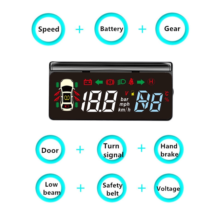 M3 Car Head-up Display HUD para Tesla Model 3 - 2