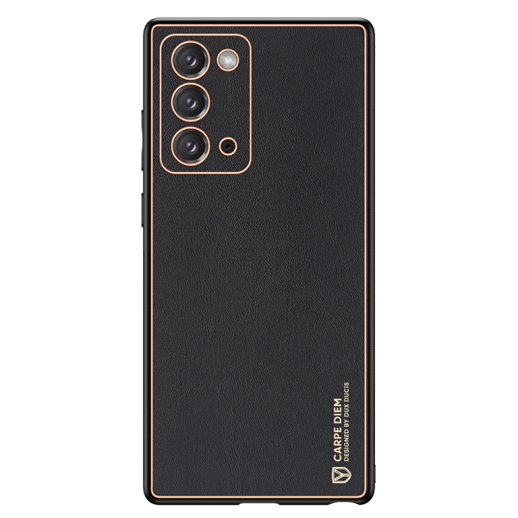 For Samsung Galaxy Note20 DUX DUCIS YOLO Series PU + PC + TPU Protective Case(Black) For Samsung Galaxy Note20 DUX DUCIS YOLO Series PU + PC + TPU Protective Case(Black)