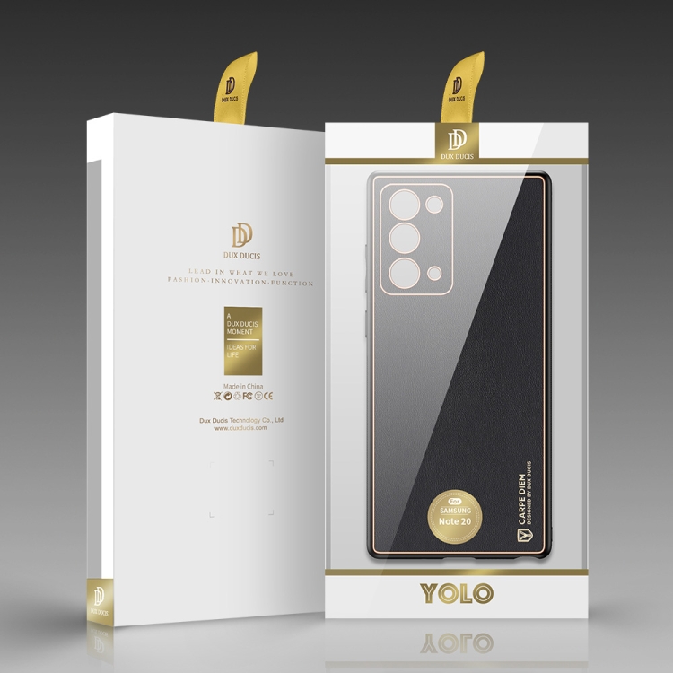 For Samsung Galaxy Note20 DUX DUCIS YOLO Series PU + PC + TPU Protective Case(Black) For Samsung Galaxy Note20 DUX DUCIS YOLO Series PU + PC + TPU Protective Case(Black)