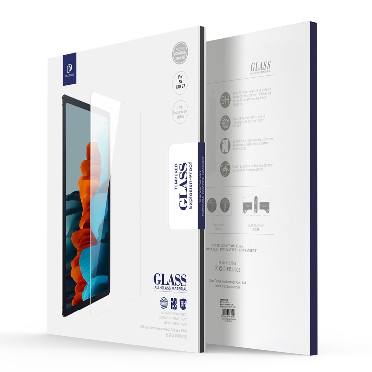 Para Samsung Galaxy Tab S8 / Galaxy Tab S7 DUX DUCIS DOMO SERIE PANTALLA COMPLETA Película de vidrio templado - 5