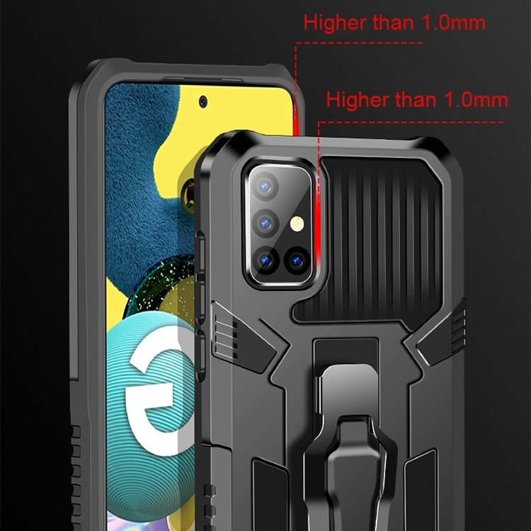 For Samsung Galaxy A51 5G Machine Armor Warrior Shockproof PC