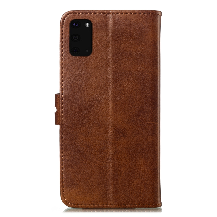 For Samsung Galaxy S20 FE Embossed Happy Cat Pattern Horizontal Flip Leather Case with Holder & Card Slots & Wallet(Brown) For Samsung Galaxy S20 FE Embossed Happy Cat Pattern Horizontal Flip Leather Case with Holder & Card Slots & Wallet(Brown)