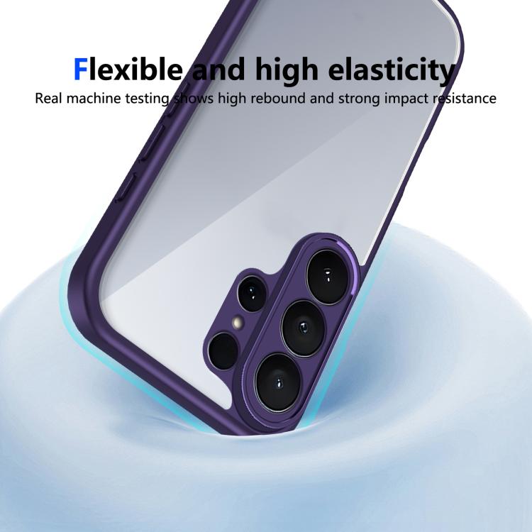For Samsung Galaxy S26 Ultra 5G Matte PC Skin-feel Shockproof Phone Case(Purple)