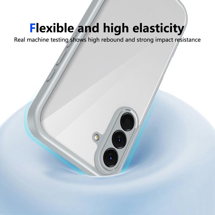 For Samsung Galaxy S26+ 5G Matte PC Skin-feel Shockproof Phone Case(Grey)